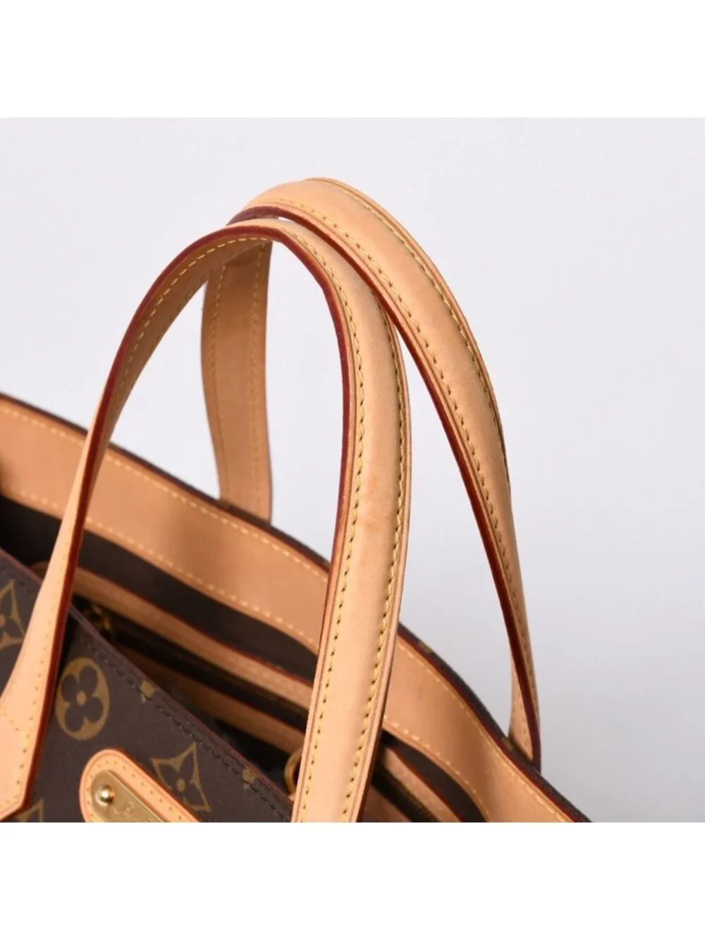 Louis Vuitton Wilshire PM Handbag Monogram Canvas Brown